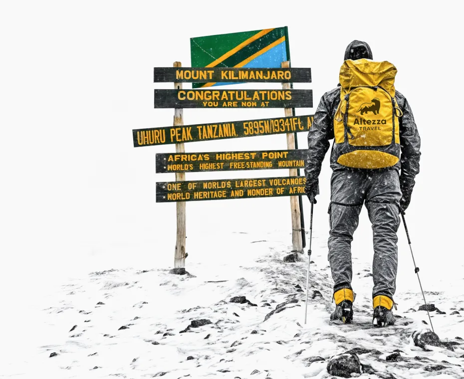 Summit of Mount Kilimanjaro